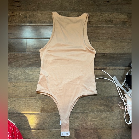 Peachy/Tan bodysuit - Picture 2 of 3